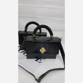 کیف مجلسی چرم ورنی sona سایز 20 در 15 با بند دوشی