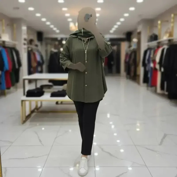 شومیز مراکشی کوک دوزی بلند خنک زنانه