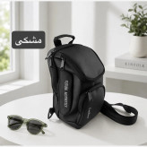 کیف مردانه اسپرت روزمره جنس ریپس دارای 5 جیب بیرونی ابعاد 30 در 15 در 10 سانتیمتر