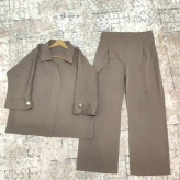 بارونی عسل کتان زارا وارداتی درجه یک آسترکشی شده سایز 1 و 2
