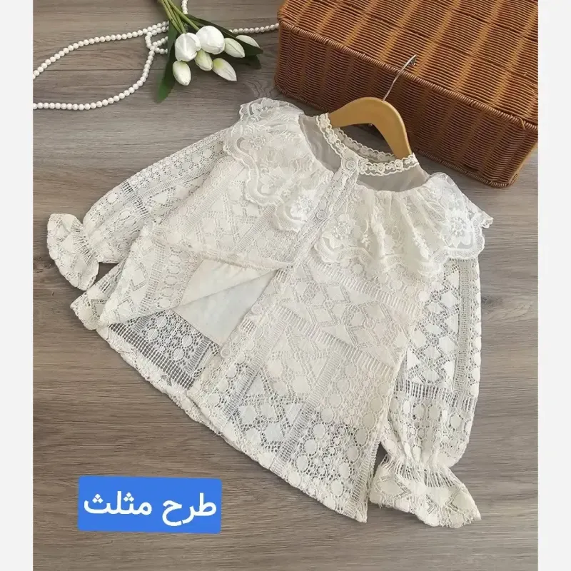 شومیز دخترانه وارداتی سایزبندی 4 تا 16 سال