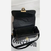 کیف دوشی چرم الیزه زنانه مدل goli سایز 15*20 تک رنگ بند بلند جاگوشی سبک