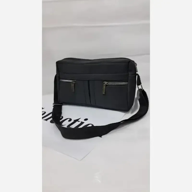 کیف دوشی زنانه مدل Pegah جنس نانسی مشکی سایز 13*20