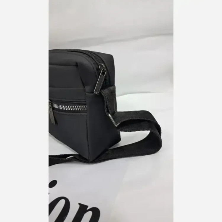 کیف دوشی زنانه مدل Pegah جنس نانسی مشکی سایز 13*20