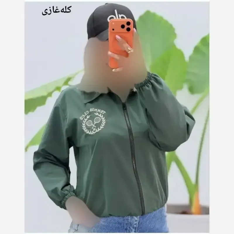 بامبر تنیس تی سی ضد آب فری سایز زنانه با طرح گلدوزی شده