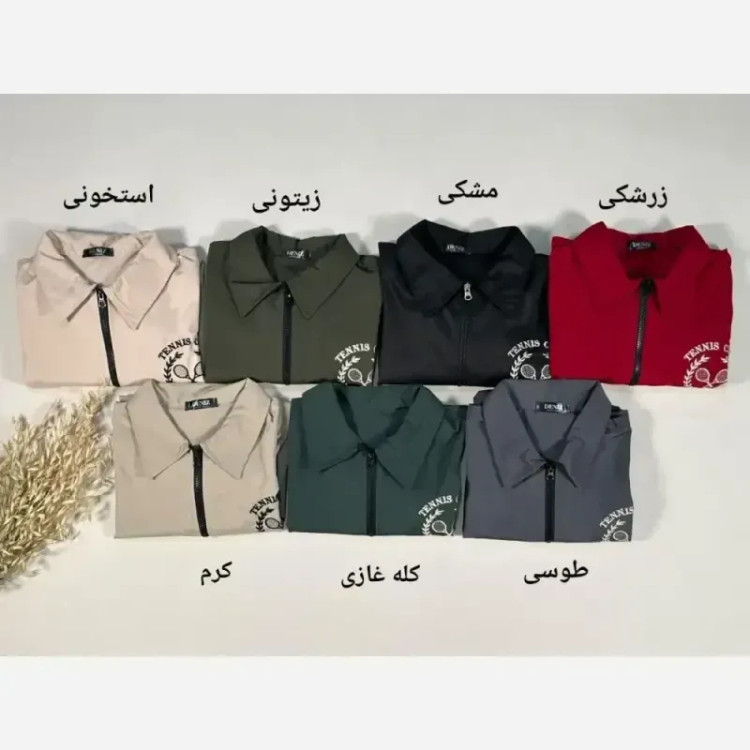 بامبر تنیس تی سی ضد آب فری سایز زنانه با طرح گلدوزی شده