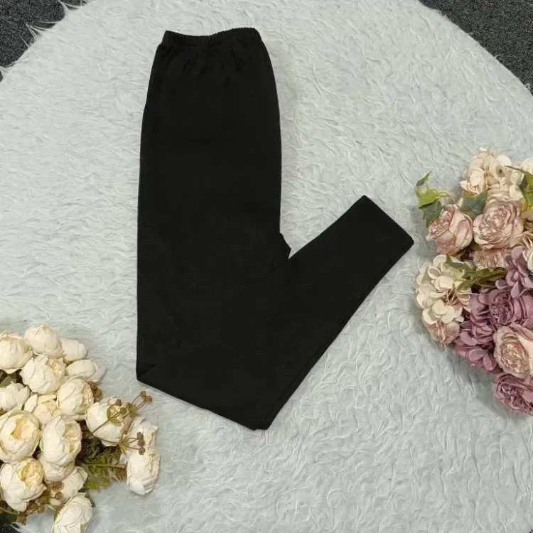لگ زنانه دورس تو کرکی رنگ مشکی سایز فری سایز 38 تا 48