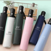 چتر تاشو اتوماتیک مردانه و زنانه مدل UV ضد باد با کاور