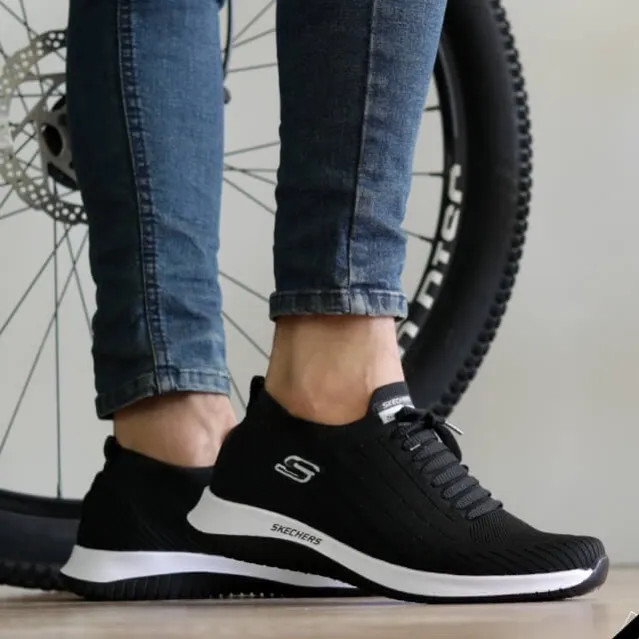 کفش اسکیچرز جورابی زیره ایربولینگ مردانه و زنانه پیاده روی و روزمره