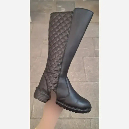 بوت بلند زنانه راحت و خوشپا سایز 37 تا 40